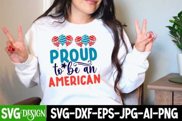 Download Proud to Be  an American SVG Design - Premium Resources