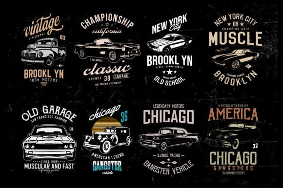 Download Vintage Classic Car Graphic T-shirts - Classic Collection