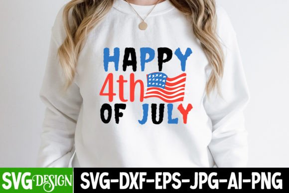 Download Happy 4th of July SVG Design - Premium Bundle
