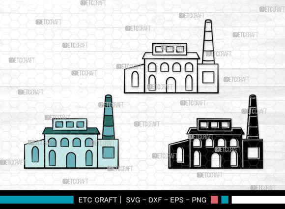 Download Brick Factory SVG, Factory Clipart - Factory clipart Collection