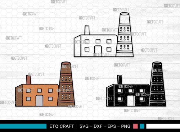 Download Brick Factory SVG, Factory Clipart - Factory clipart Collection