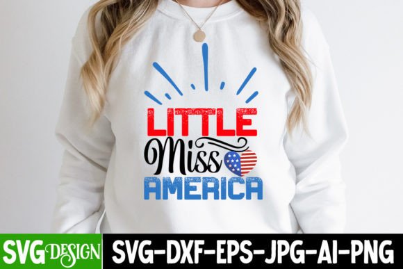 Download Little Miss America SVG Cut File - Premium Resources